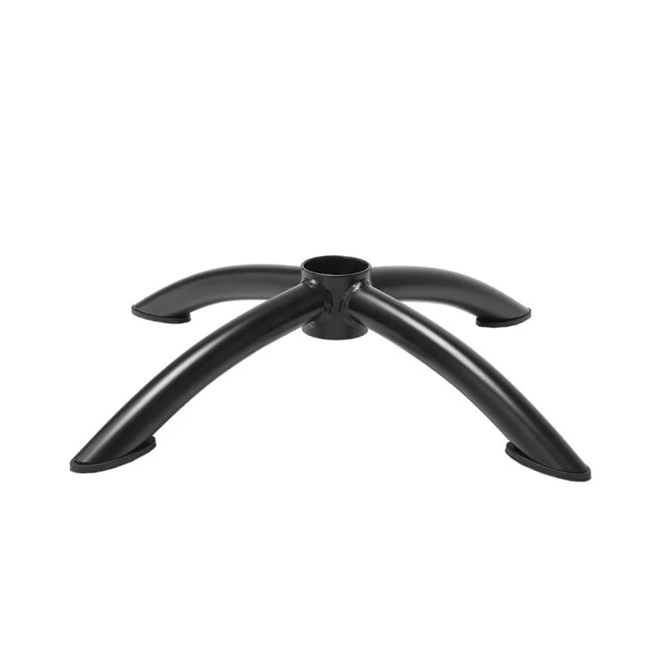 Black Metal Iron 4-Star Chair Base Chair Legs